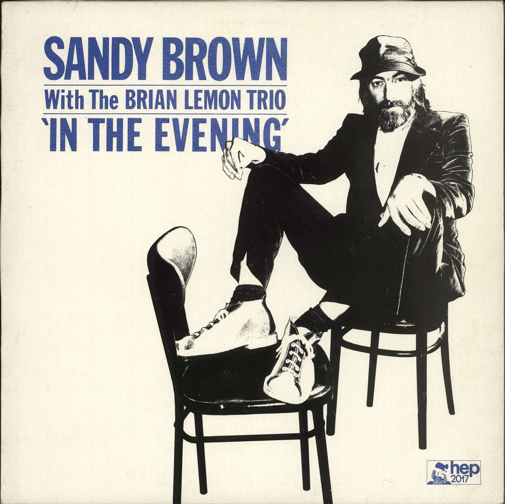 Sandy Brown In The Evening UK vinyl LP album (LP record) HEP2017