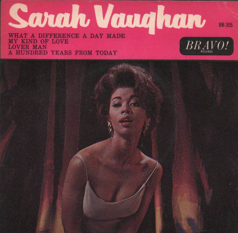 Sarah Vaughan Sarah Vaughan EP UK 7" vinyl single (7 inch record / 45) BR305