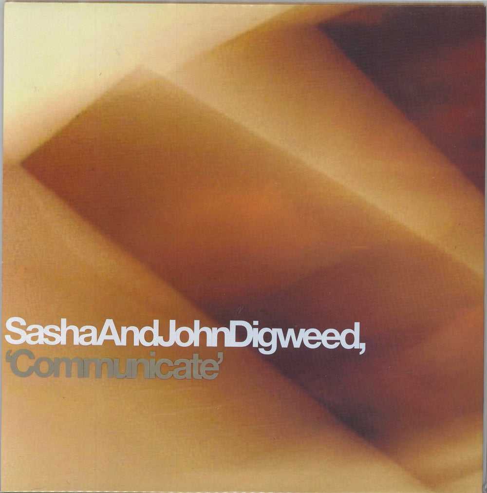 Sasha Communicate UK 2-LP vinyl record set (Double LP Album) INC14LP