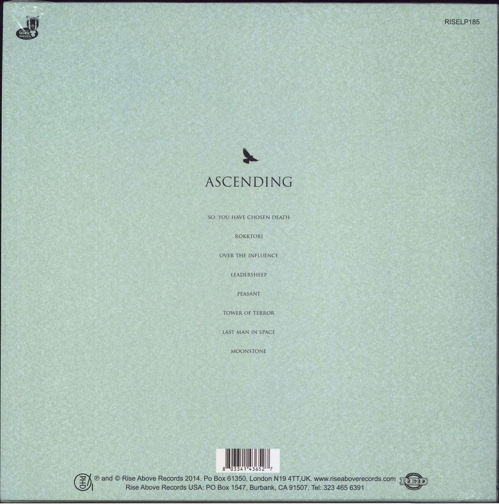 Saturn Ascending (Live In Space) - Clear Vinyl UK vinyl LP album (LP record)