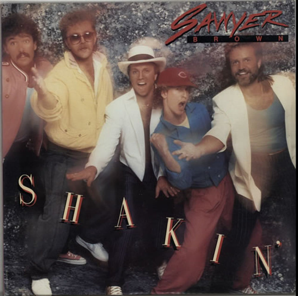 Sawyer Brown Shakin' US vinyl LP album (LP record) ST-12438