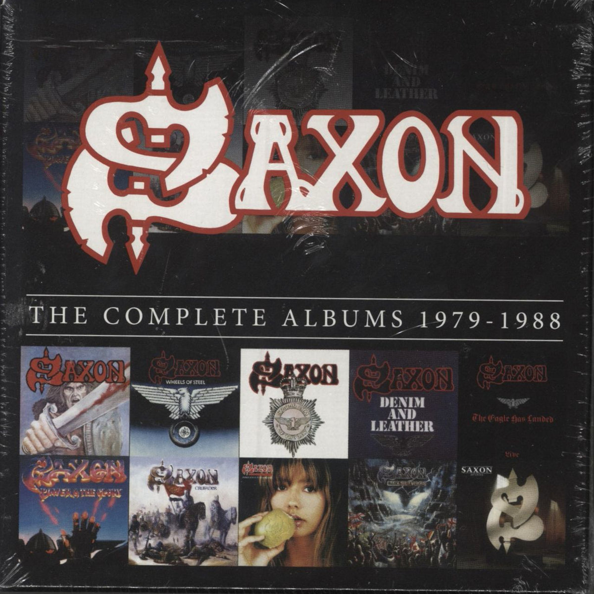 Saxon The Complete Albums 1979-1988 - Sealed UK Cd album box 