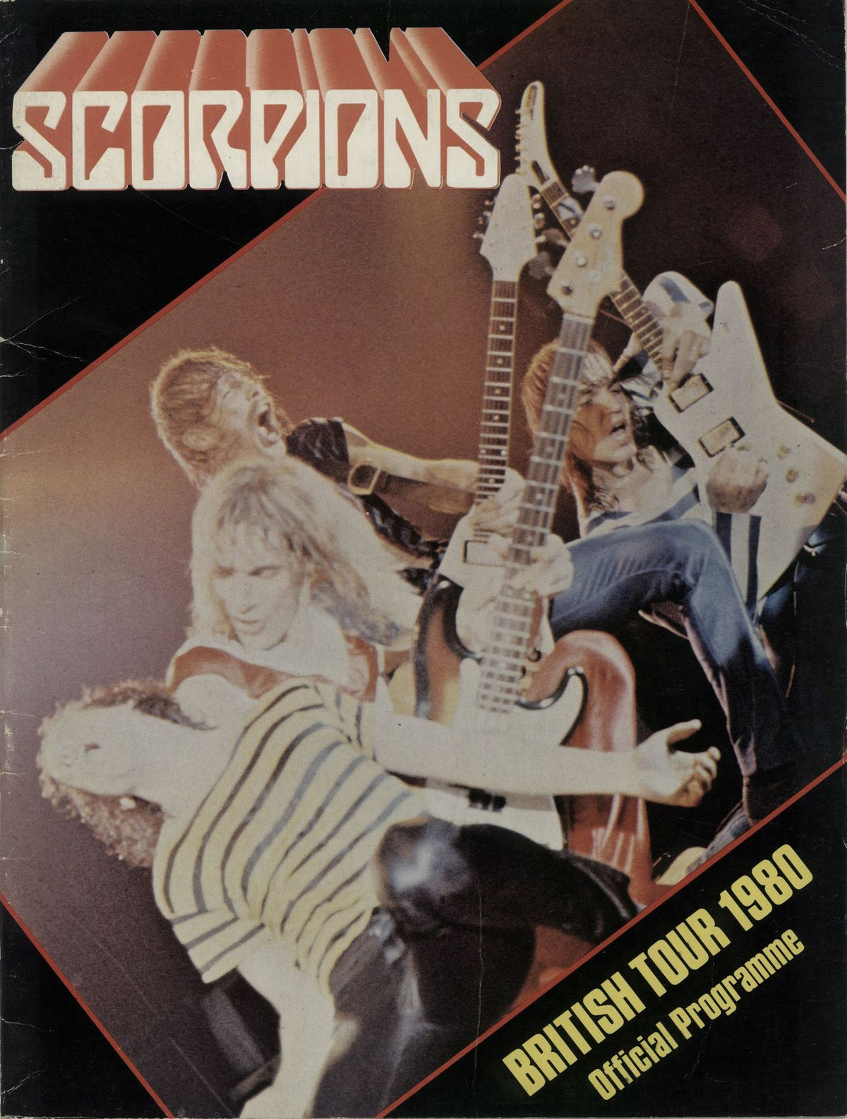 scorpions tour dates 1980