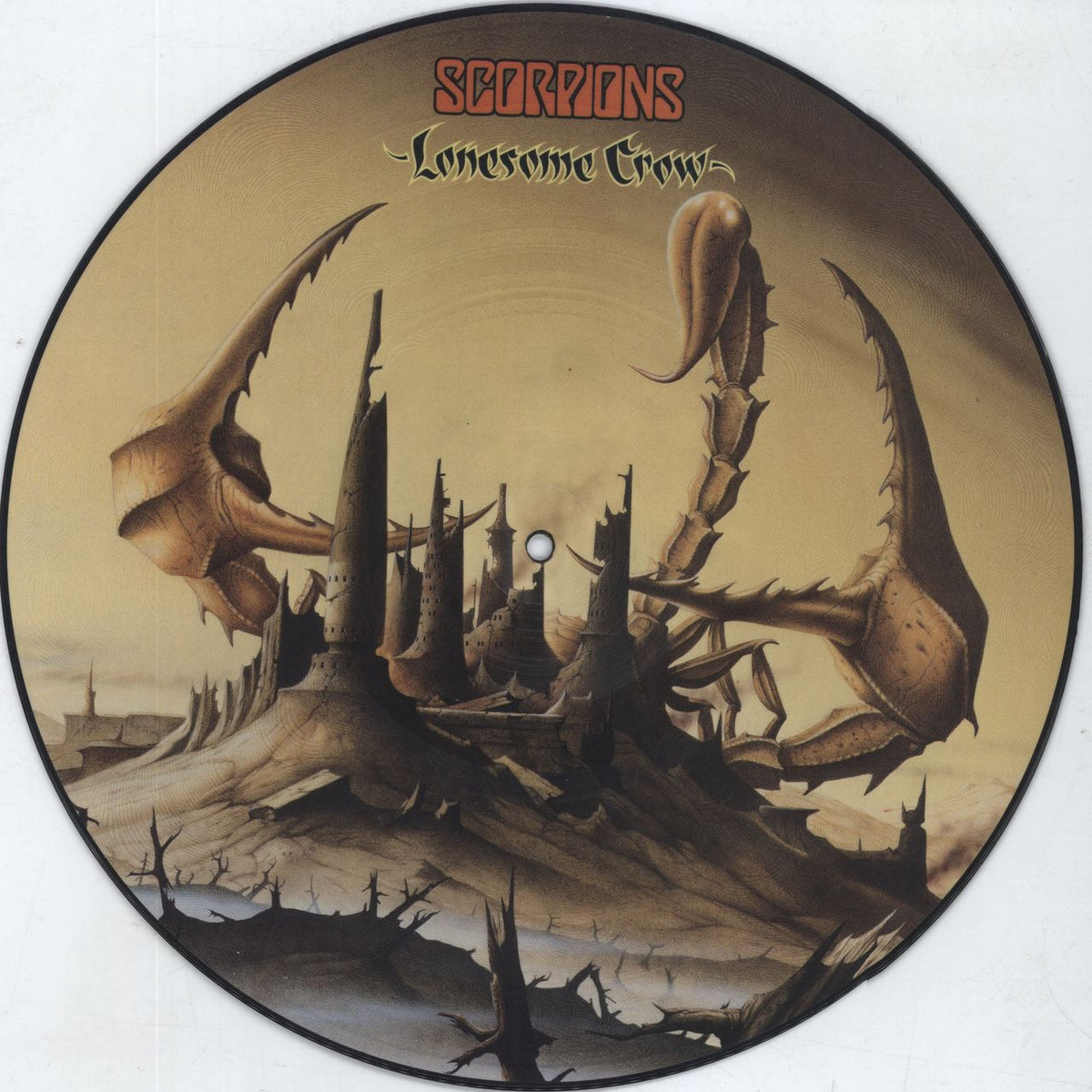 Scorpions Lonesome Crow - EX UK Picture disc LP — RareVinyl.com