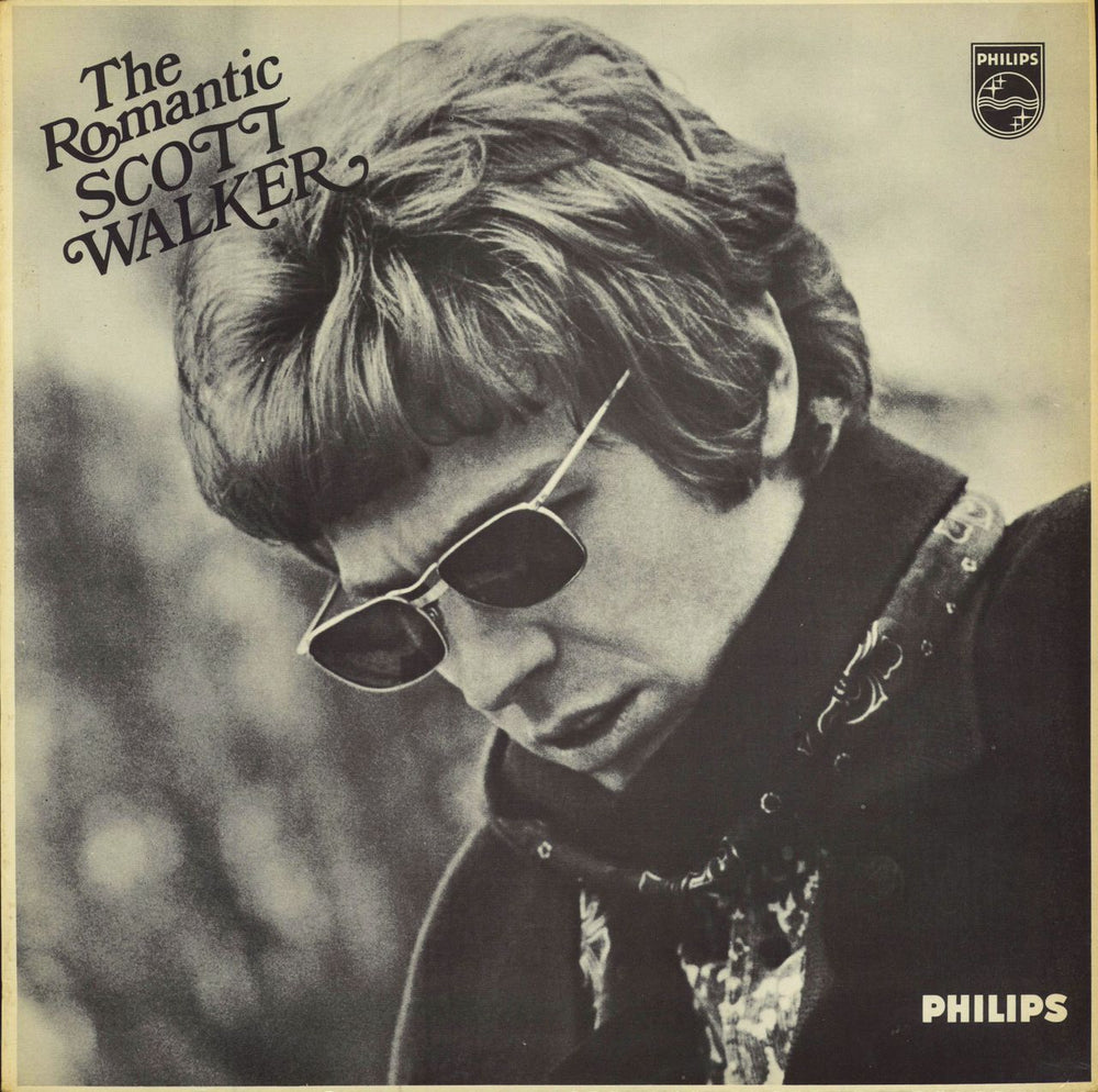 Scott Walker The Romantic Scott Walker - blue label UK vinyl LP album (LP record) 6850013