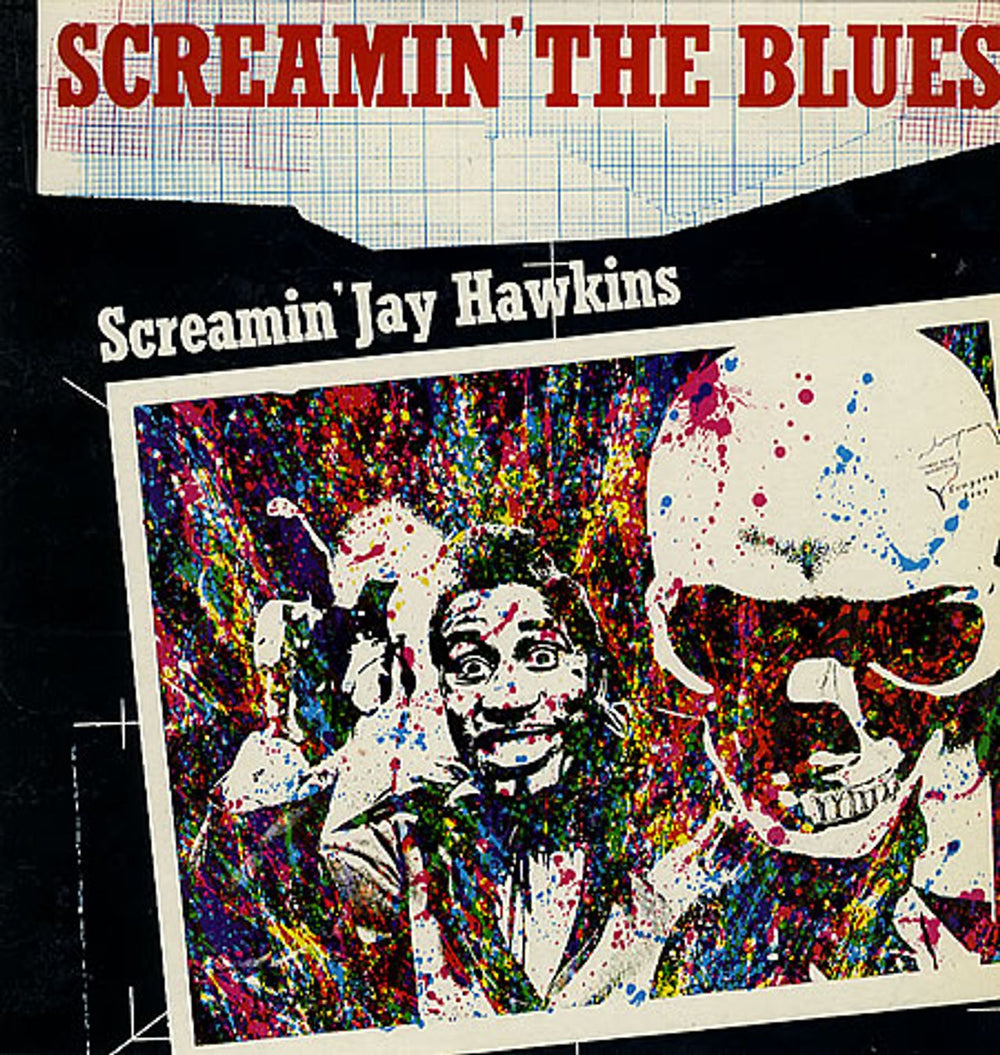 Screamin' Jay Hawkins Screamin' The Blues UK vinyl LP album (LP record) RL0025