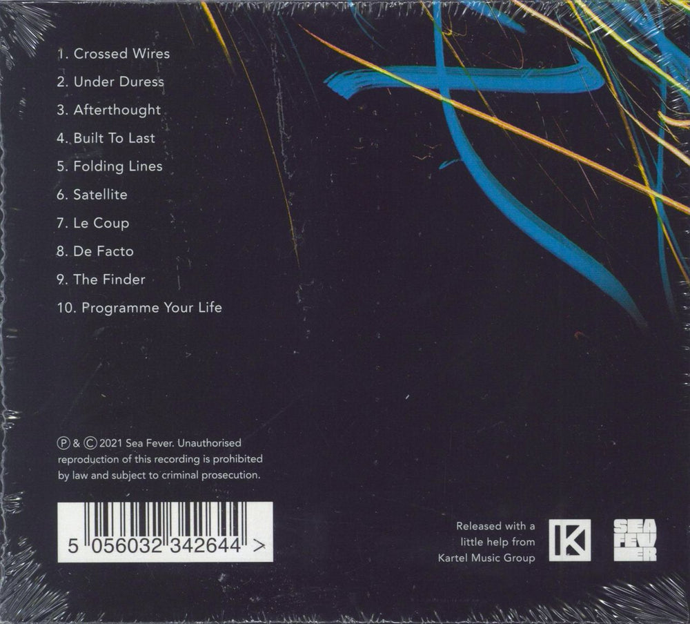 Sea Fever Folding Lines - Sealed UK CD album (CDLP) 5056032342644