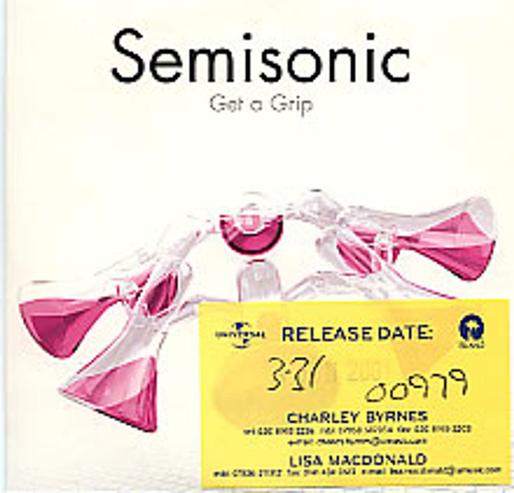 Semisonic Get A Grip UK Promo CD single (CD5 / 5") SEMICDP2