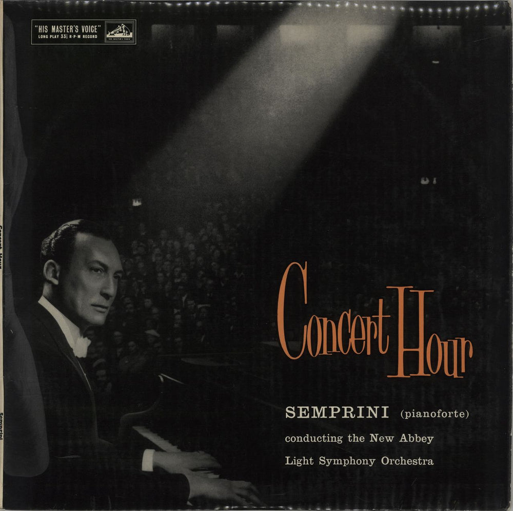 Semprini Concert Hour UK vinyl LP album (LP record) CLP1137