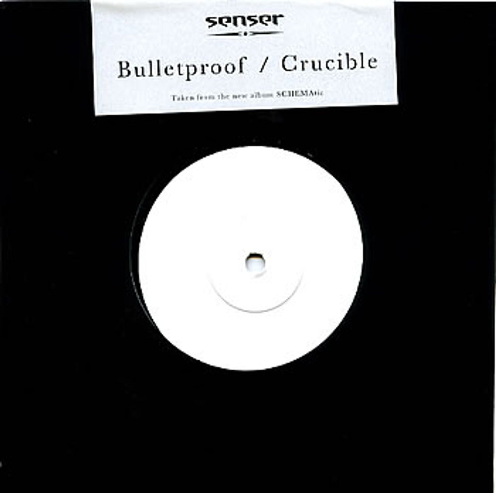 Senser Bulletproof / Crucible - Sealed UK 7" vinyl single (7 inch record / 45) 424TP7