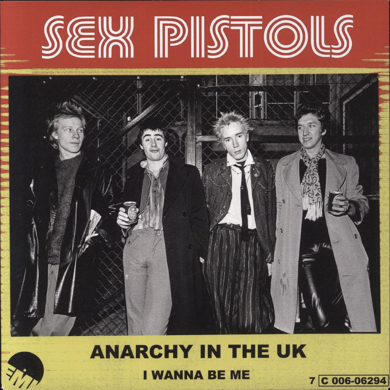 Sex Pistols Anarchy In The U.K Swedish 7