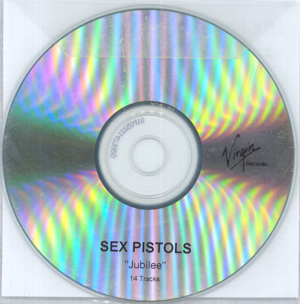 Sex Pistols Jubilee - The Best Of UK Promo CD album (CDLP) SEXCDJU825454