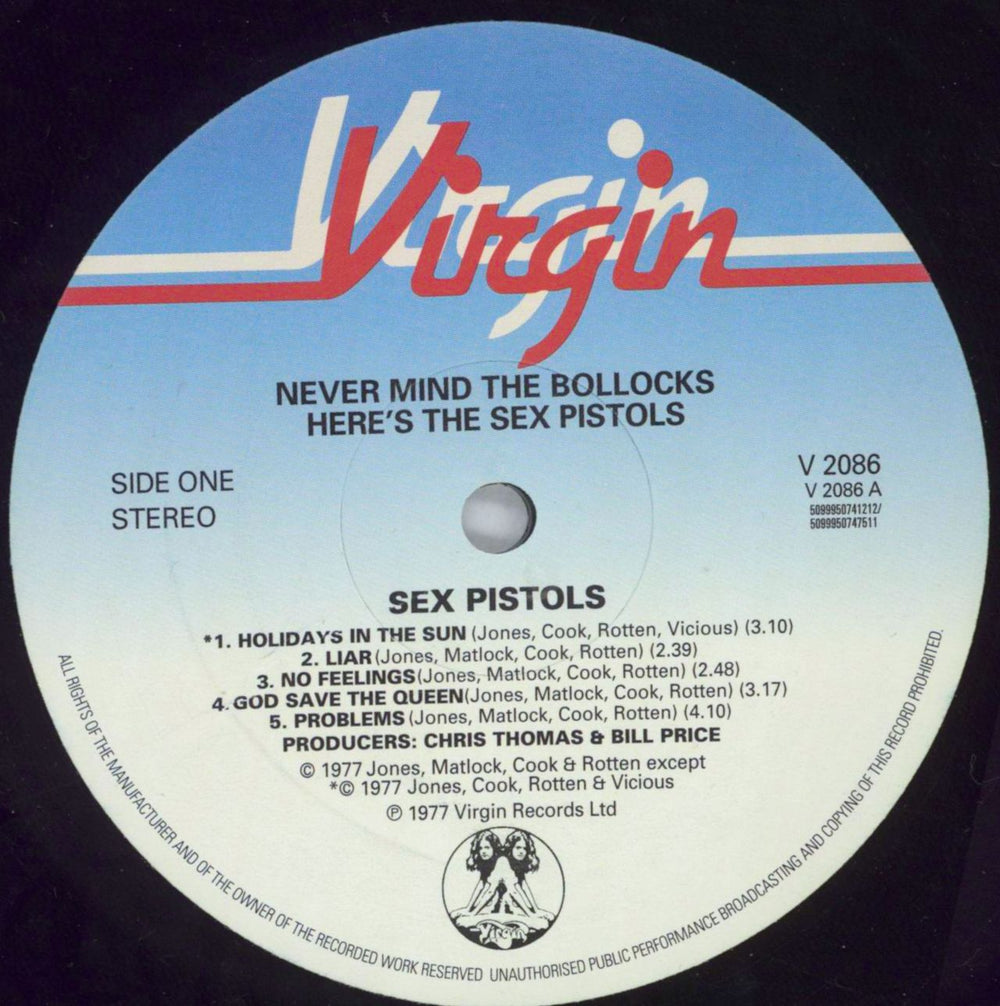 Sex Pistols Never Mind The Bollocks - 30th Anniversary UK Vinyl LP —  RareVinyl.com