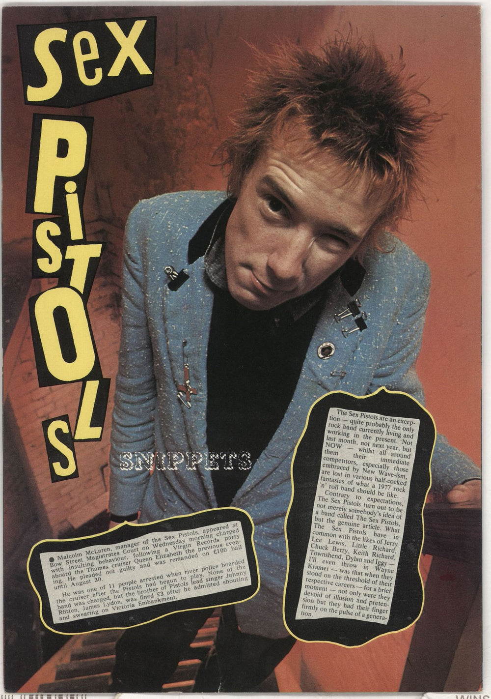 Sex Pistols Punk Rock Special UK Magazine — RareVinyl.com