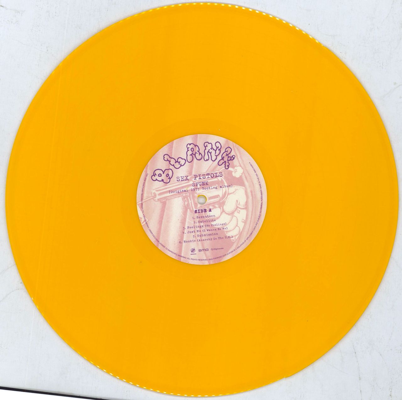 Sex Pistols Spunk - Orange Vinyl US Vinyl LP — RareVinyl.com