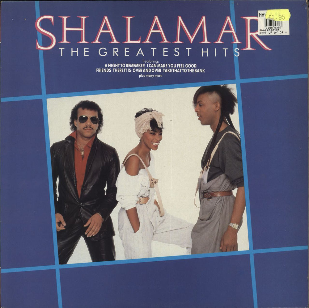 Shalamar The Greatest Hits UK vinyl LP album (LP record) MCG6080