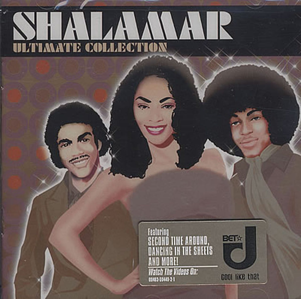 Shalamar Ultimate Collection US Promo CD album (CDLP) 09463-59449-2-1