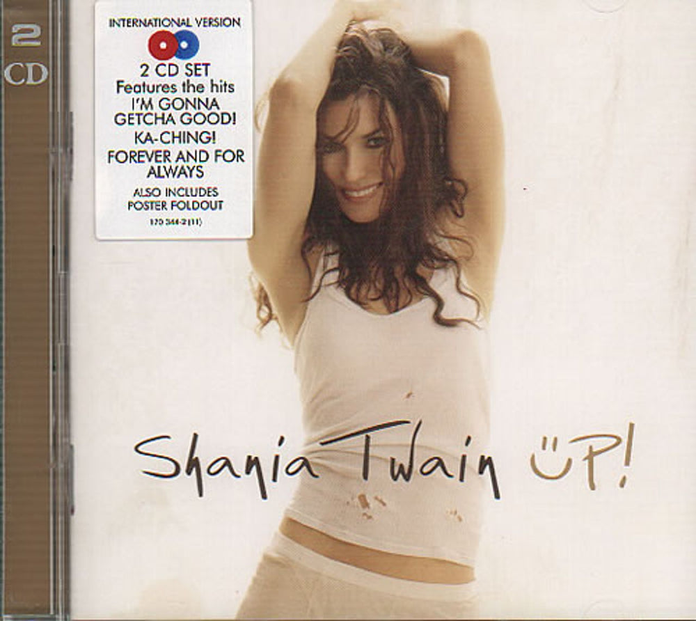 Shania Twain Up UK 2 CD album set (Double CD) 170344-2