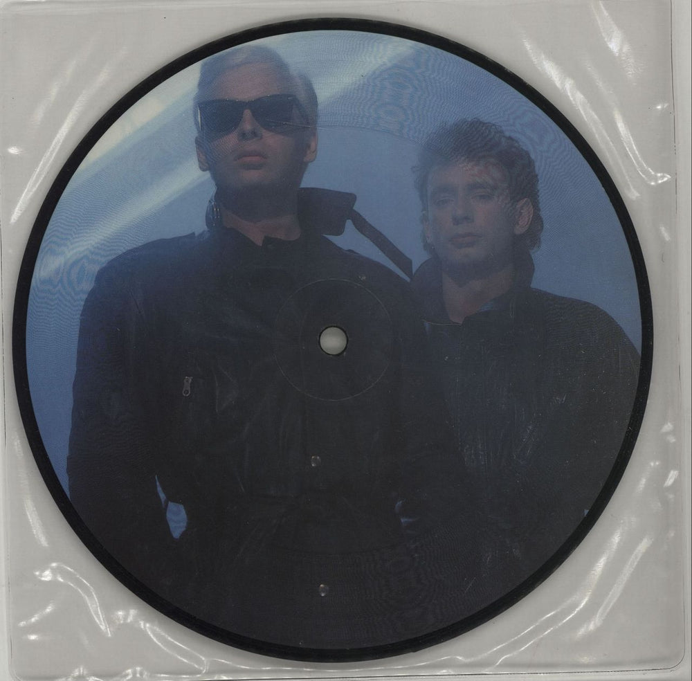 Sharpe & Numan New Thing From London Town UK 7" vinyl picture disc (7 inch picture disc single) NUP19