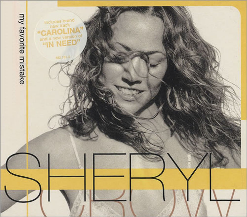 Sheryl Crow My Favorite Mistake - Digipak UK CD single (CD5 / 5") 582761-2