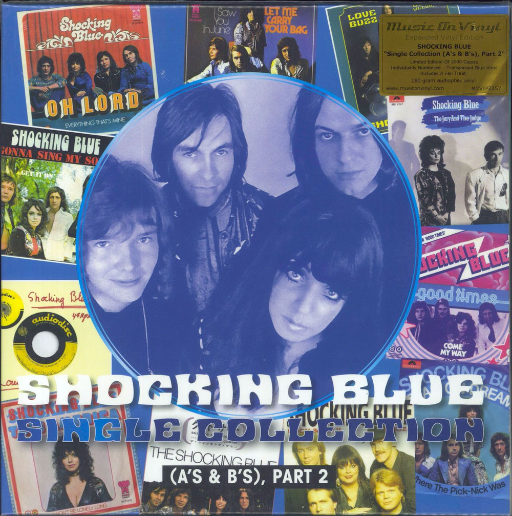 Shocking Blue Single Collection(A'S & B'S,Part 2) Dutch 2-LP vinyl record set (Double LP Album) MOVLP2357