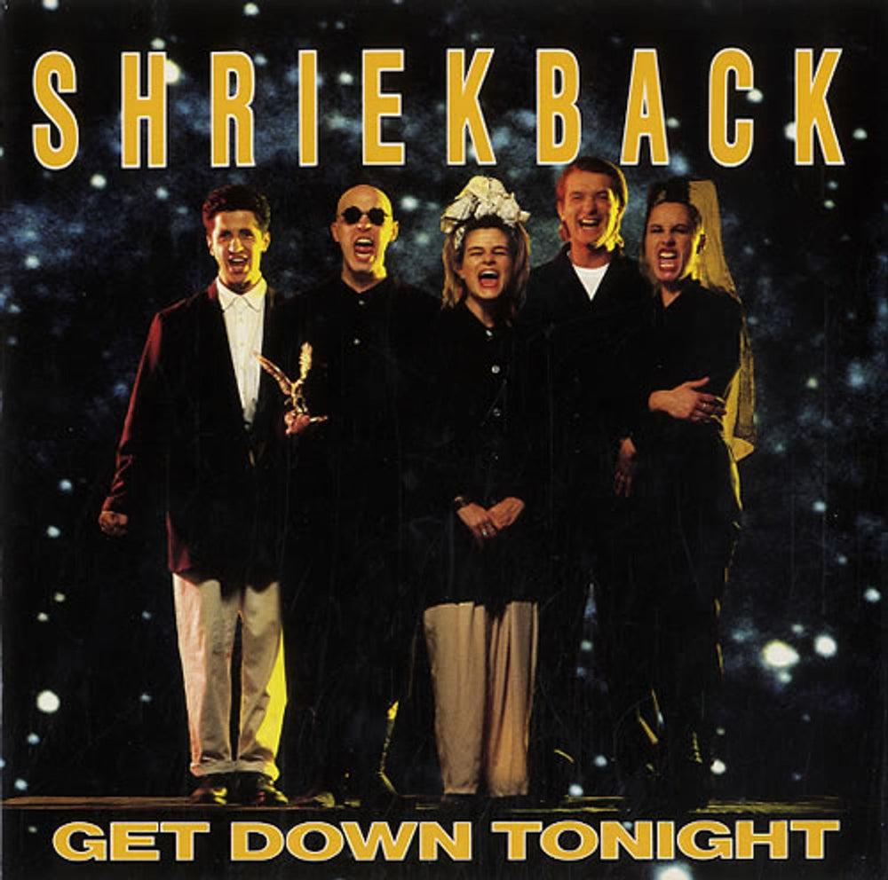 Shriekback Get Down Tonight UK 7" vinyl single (7 inch record / 45) IS343