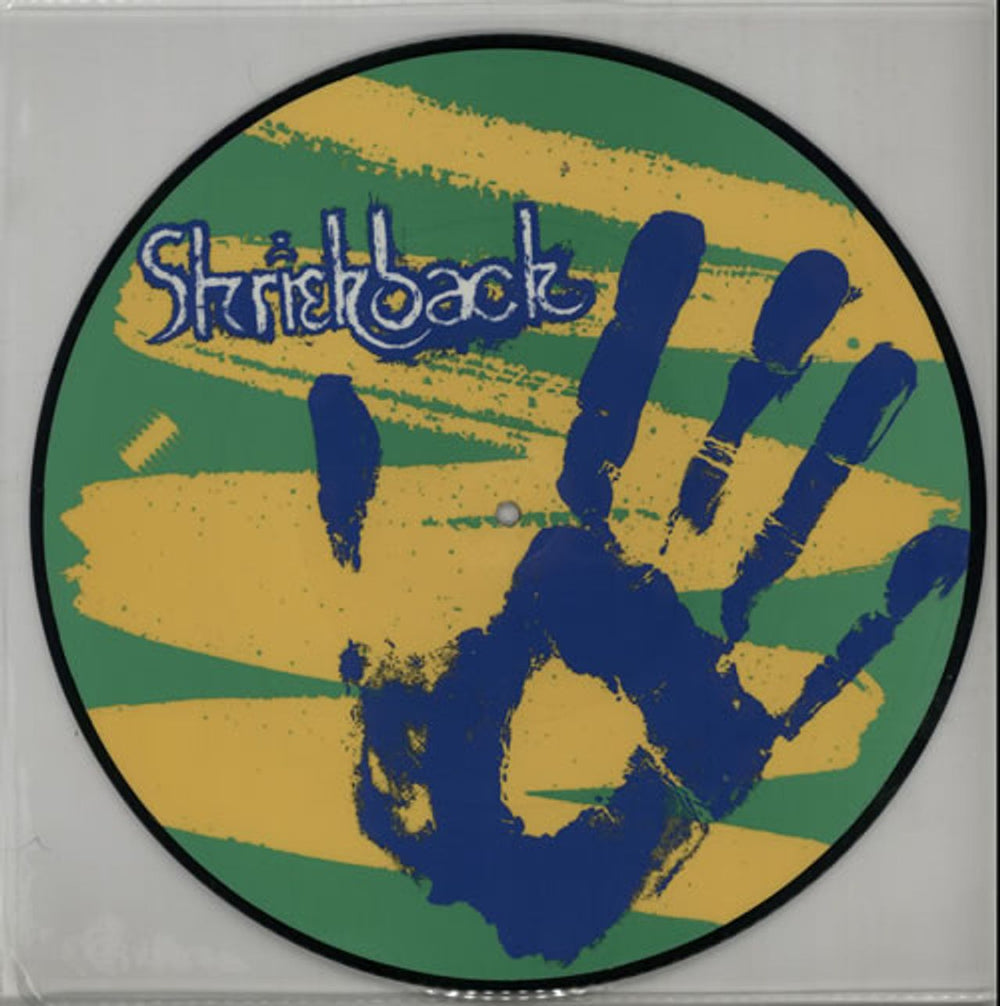 Shriekback Hand On My Heart (Remixes) UK 12" vinyl picture disc (12 inch picture record) SHRPD121