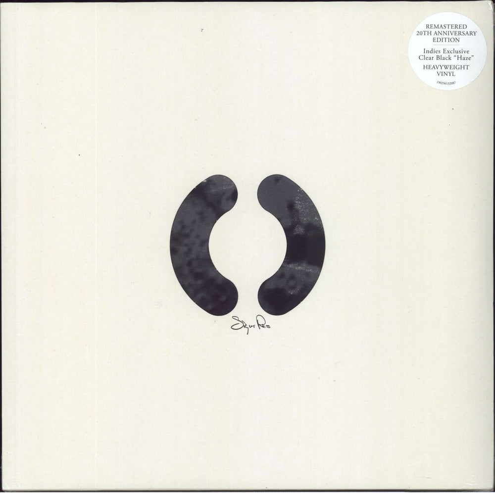 Sigur Ros () -20th Anniversary - Clear with Black Haze Vinyl UK 2-LP vinyl record set (Double LP Album) KRUNK79CLP