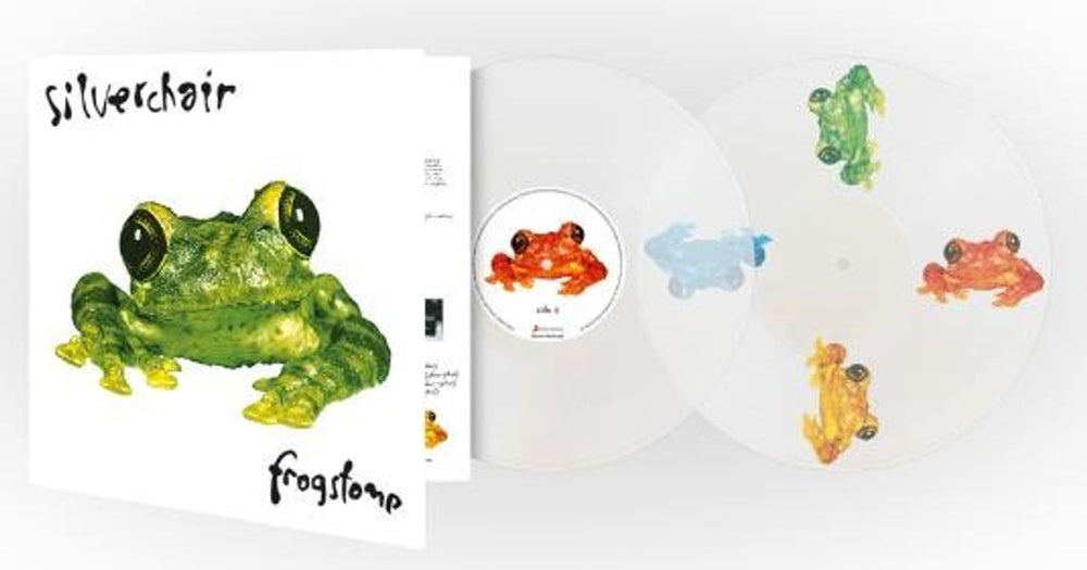 Silverchair Frogstomp - Crystal Clear Vinyl + Frog Photoprint Image UK 2-LP vinyl record set (Double LP Album) 8719262021914