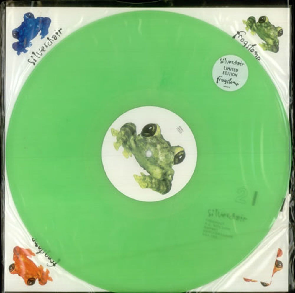 Silverchair Frogstomp - Green vinyl Australian vinyl LP album (LP record) 480340