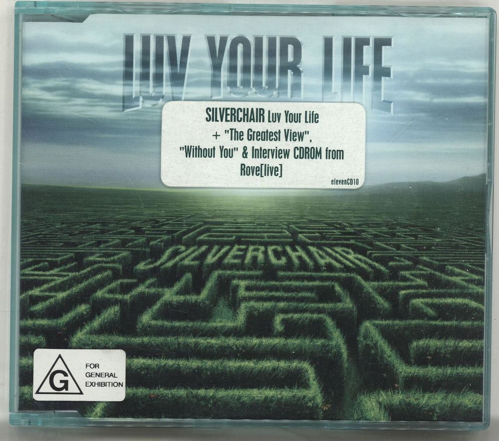 Silverchair Luv Your Life Australian CD single (CD5 / 5") ELEVENCD10