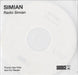 Simian Radio Simian UK Promo CD-R acetate CD-R ACETATE
