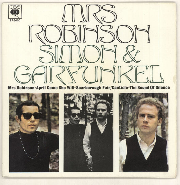 Simon & Garfunkel Mrs Robinson EP - VG UK 7