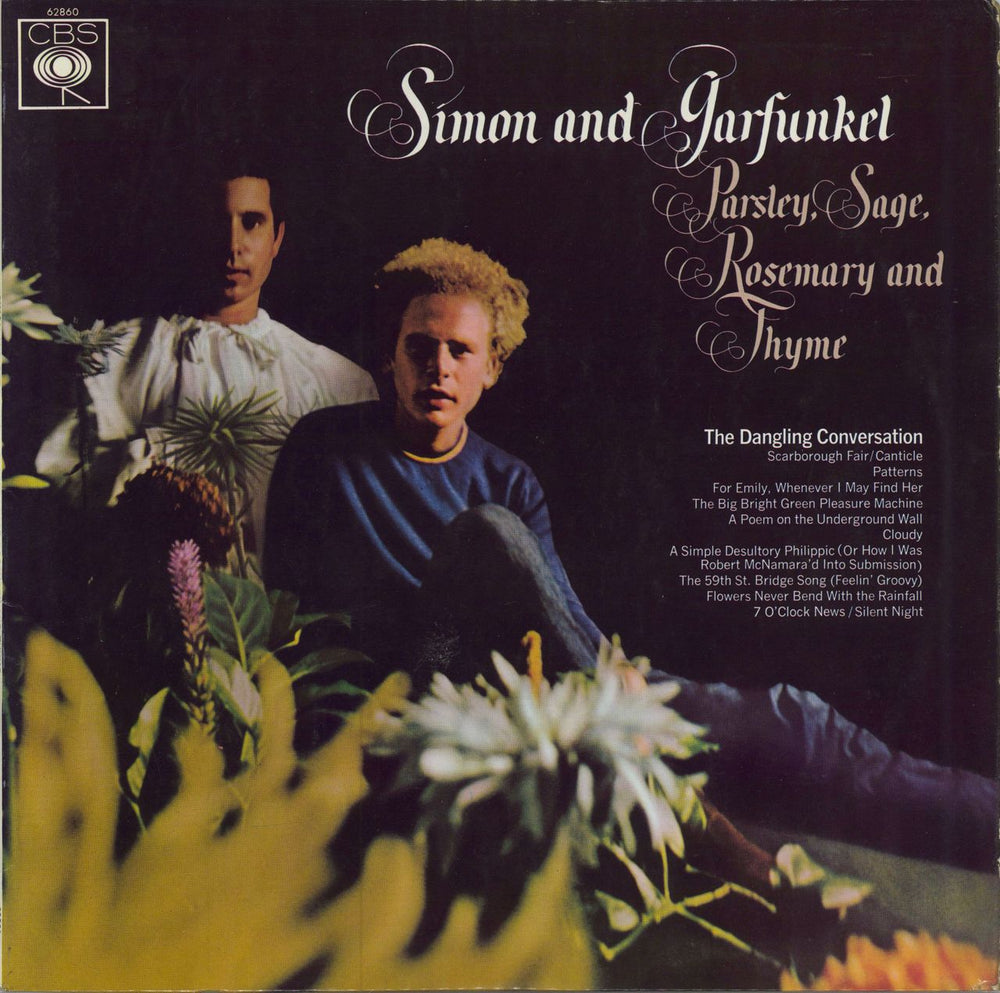 Simon & Garfunkel Parsley, Sage, Rosemary And Thyme - Mono UK vinyl LP album (LP record) BPG62860