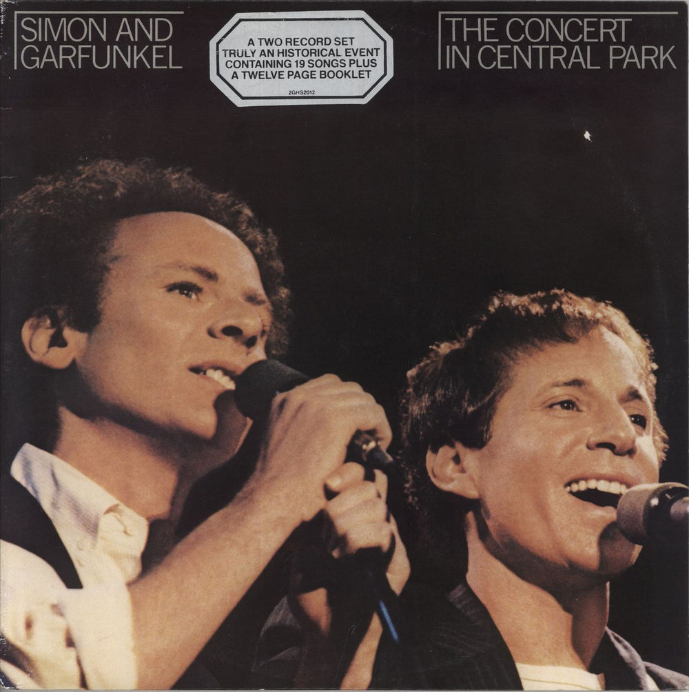 Simon & Garfunkel The Concert In Central Park Australian 2-LP vinyl record set (Double LP Album) 2GHS2012
