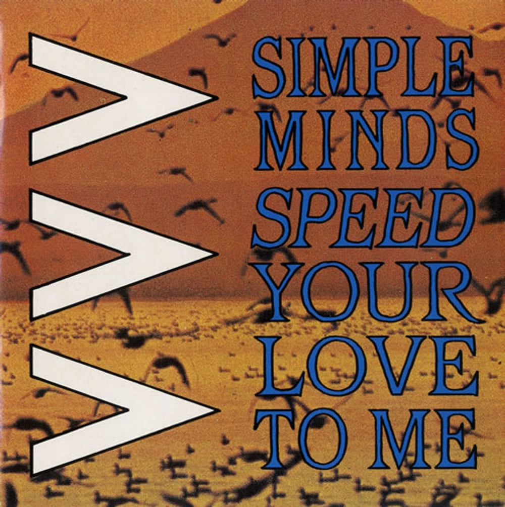 Simple Minds Speed Your Love To Me UK 7" vinyl single (7 inch record / 45) VS649