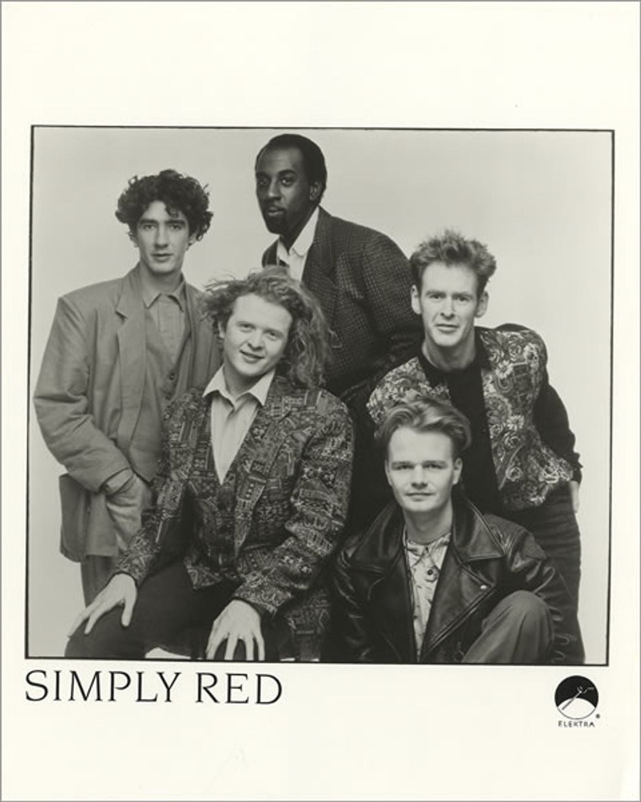 Simply Red A New Flame + Publicity Photo US Promo Press pack