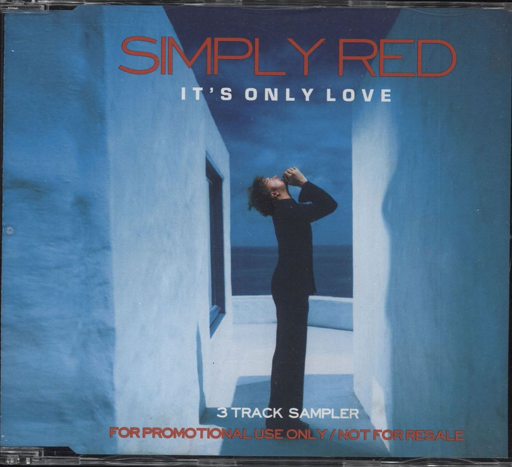 Simply Red It's Only Love UK Promo CD single (CD5 / 5") PRO2225
