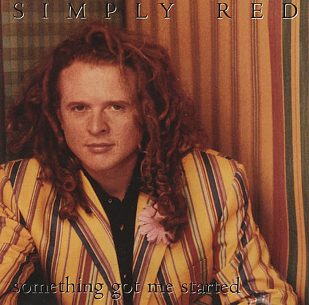 Simply Red Something Got Me Started US Promo CD single (CD5 / 5") PRCD4168-2