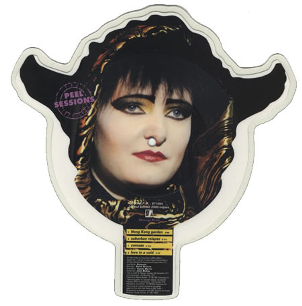 Siouxsie & The Banshees Peel Sessions EP UK shaped picture disc (picture disc vinyl record) 671004