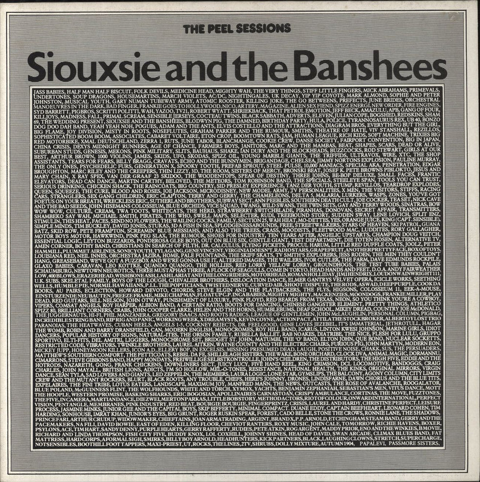 Siouxsie & The Banshees The Peel Sessions UK 12" vinyl single (12 inch record / Maxi-single) SFPS012