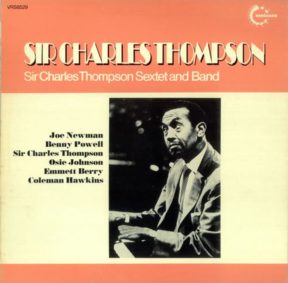 Sir Charles Thompson Sir Charles Thompson Sextet And Band UK vinyl LP album (LP record) VRS8529