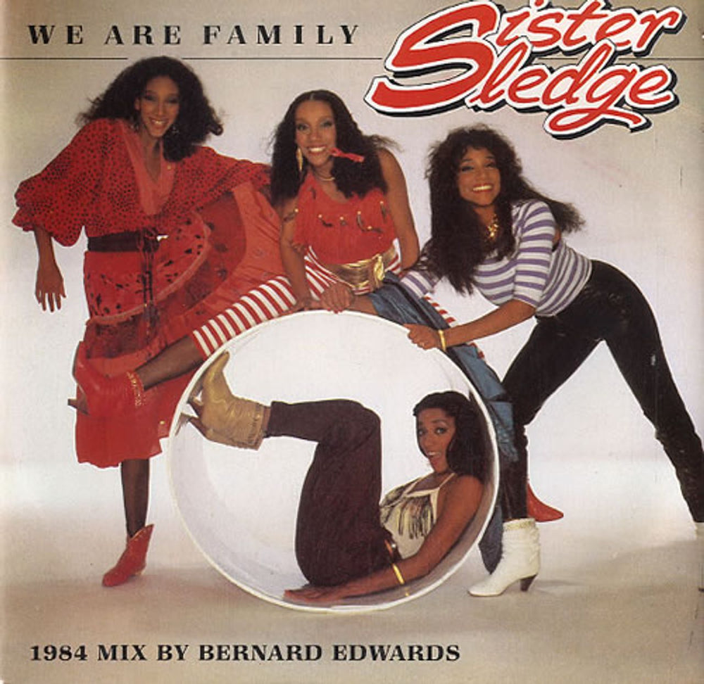 Sister Sledge We Are Family - Atlantic UK 7" vinyl single (7 inch record / 45) B9692