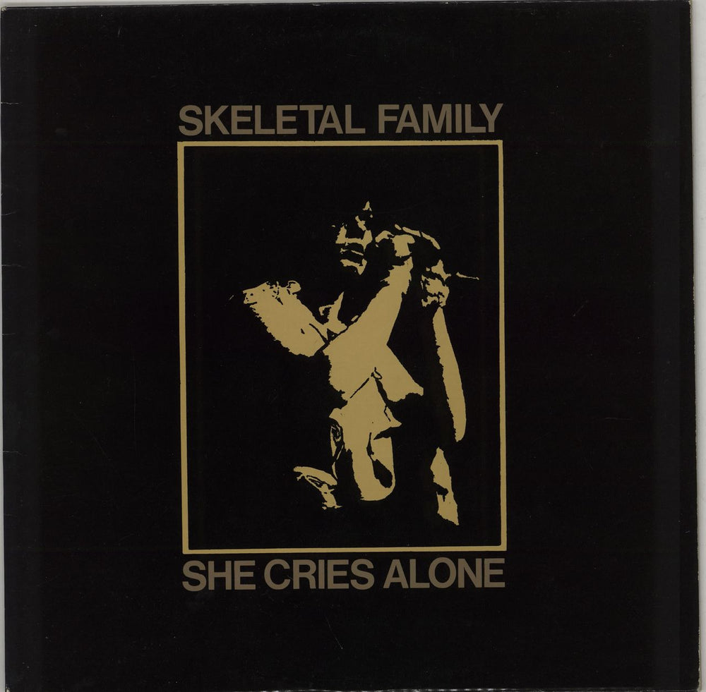 Skeletal Family She Cries Alone UK 12" vinyl single (12 inch record / Maxi-single) REDT41