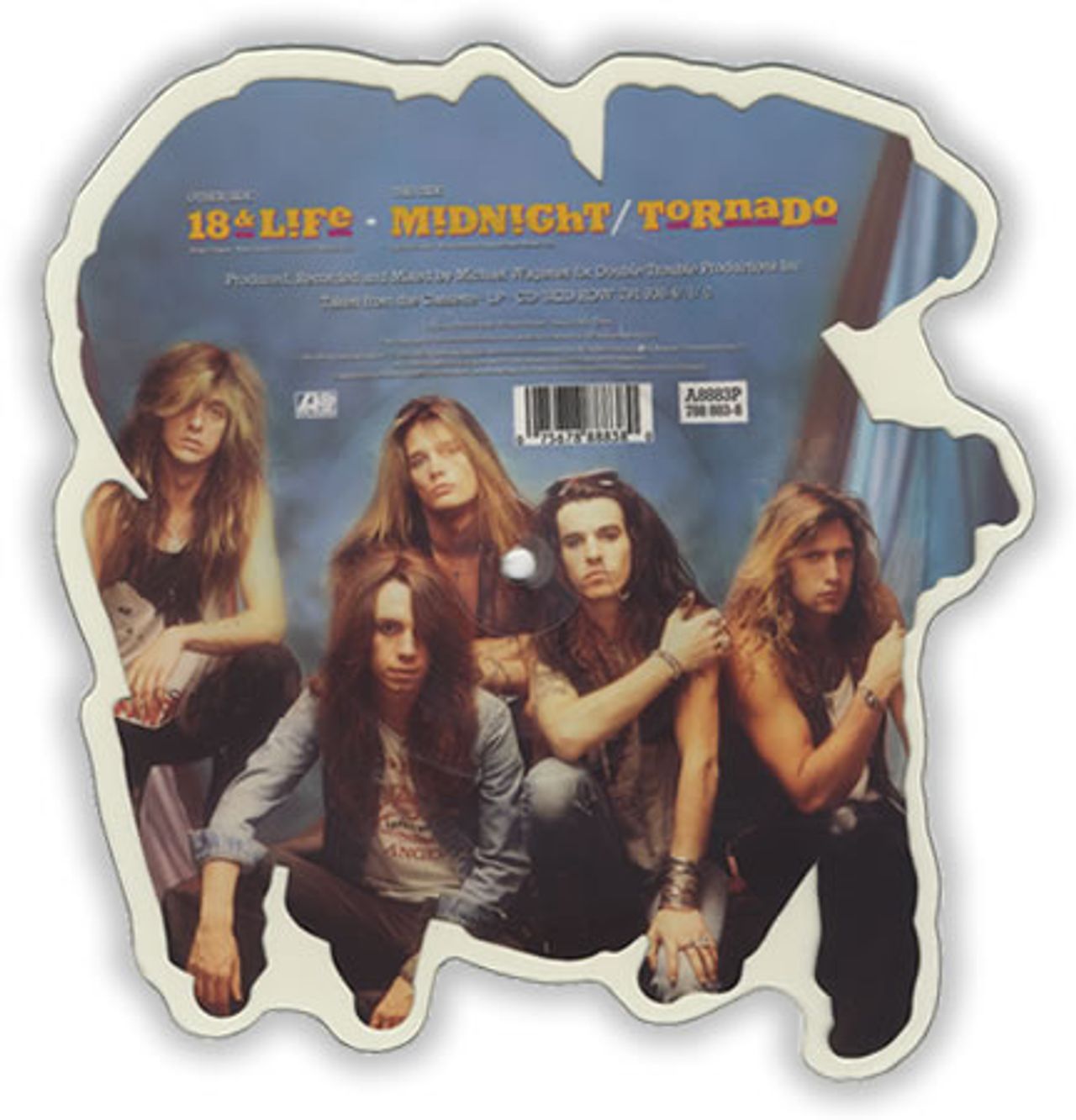 Skid Row 80s 18 Life UK Shaped picture disc RareVinyl