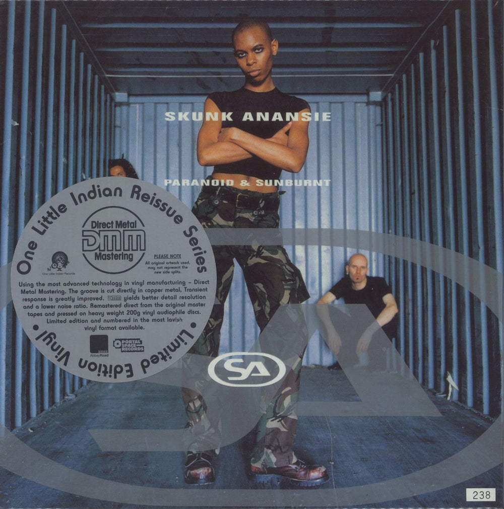 Skunk Anansie Paranoid & Sunburnt - DMM - 200gm Vinyl + Numbered UK 2-LP vinyl record set (Double LP Album) TPLP55DMM