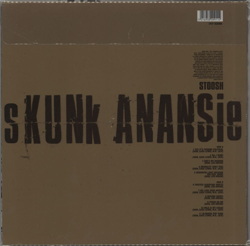 Skunk Anansie Stoosh - DMM - 200gm Vinyl + Numbered UK 2-LP vinyl record set (Double LP Album) 5016958099114