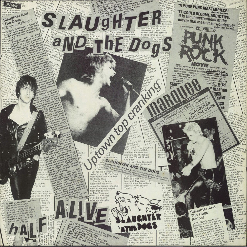 Slaughter & The Dogs Half Alive UK 12" vinyl single (12 inch record / Maxi-single) THRUSH1