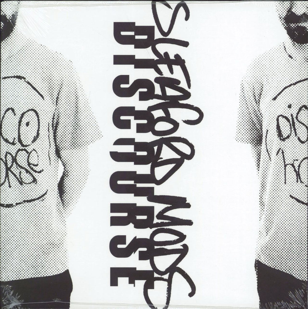 Sleaford Mods Discource - Orange vinyl UK 7" vinyl single (7 inch record / 45) EE0027