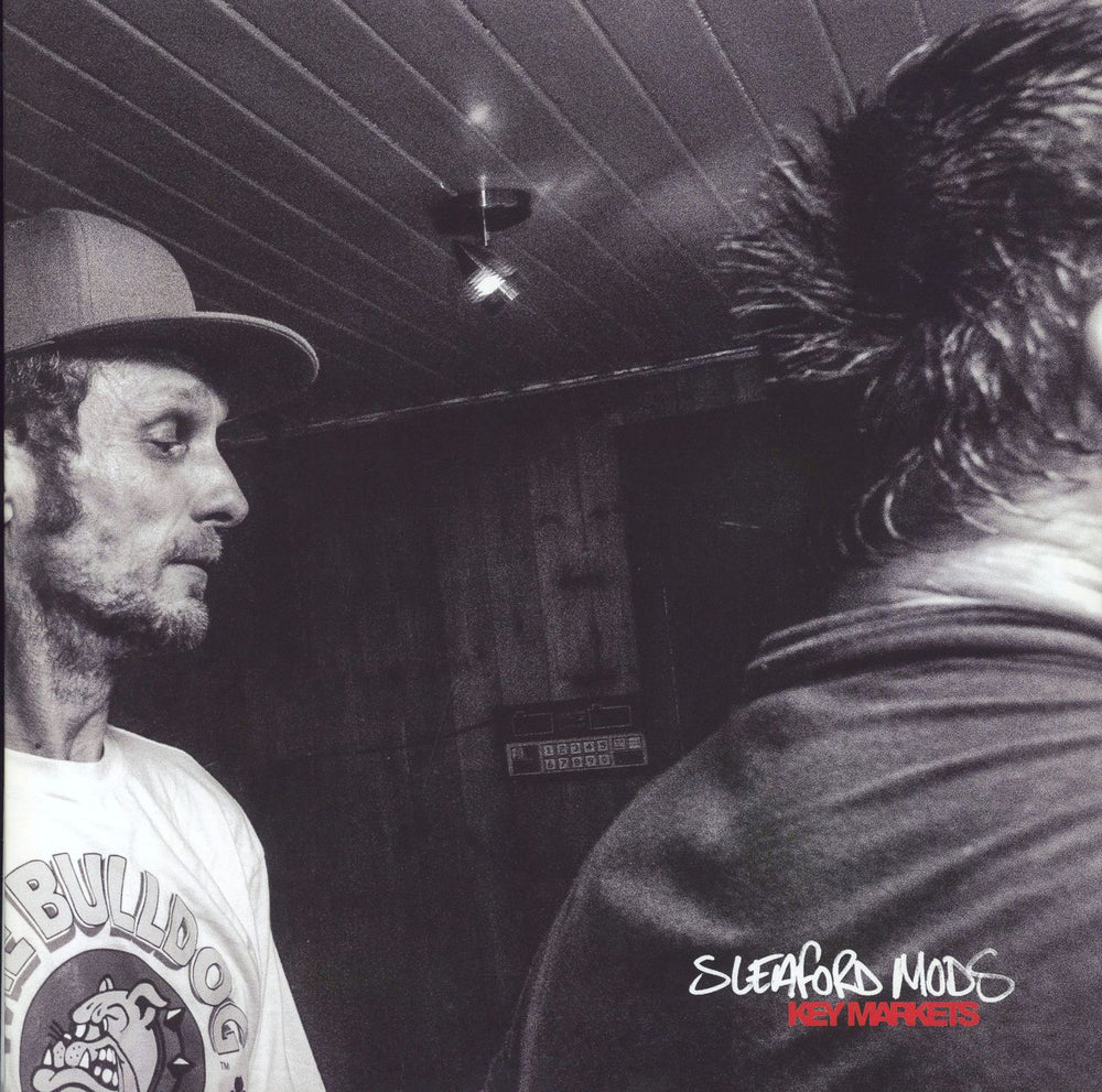 Sleaford Mods Key Markets - Green Vinyl - EX UK vinyl LP album (LP record) HARBINGER150COL